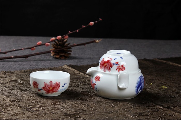 Dragon Kung Fu Tea ceramic porcelain beads show special packages dedicated bubble tea is black tea