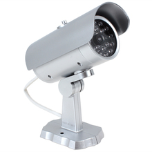 18 False IR LEDs Emulational Fake Decoy Dummy CCTV Camera with Red Blinking LED Light