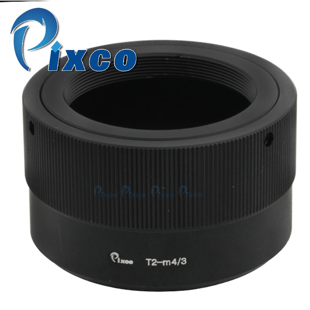 Pixco Lens Adapter Ring Suit For T2 T-2 Mount Lens to micro 4/3 M4/3 M 43 GF6 GH3 G5 GF5 GX1 EPL2 OM-D E-M1 E-M5 E-PL3 E-PM1