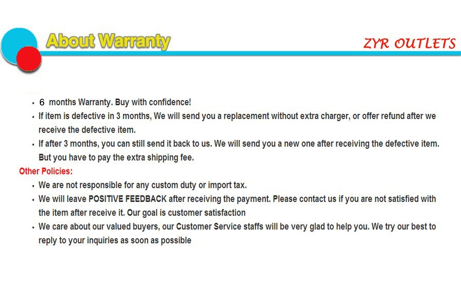 About Warranty 2