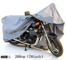 Size 200*113*100cm L Motorcycle/Street Bike Waterproof Dustproof Cover Outdoor Indoor UV Protect 78inch 2M
