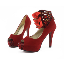 2016 New Pumps Woman Gladiator Party Shose Women Shoes Fashion Europe Ladies Fish Head High Heels