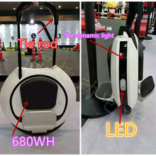 The latest 2016, 16 inches, 1000 w motor, 680 wh high-speed, high configuration, kingsong automatic balancing electric unicycle