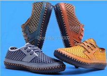 Free shipping, 2014 male net cloth shoes in summer Super light net shoes in summer Breathable mesh surface men leisure shoes