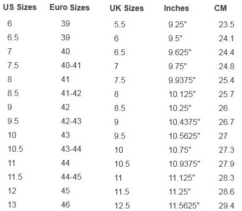 shoe size
