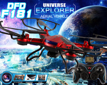 UAV DFD F181 Explorer 2.4G 6Axis Gyro RC H12c Quadcopter Drone 5MP Camera FPV