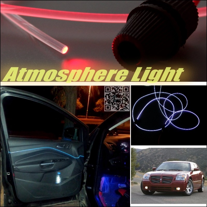 Car Atmosphere Light Fiber Optic Band For Dodge Magnum 2004~2008 Furiosa Interior Refit No Dizzling Cab Inside DIY Air light