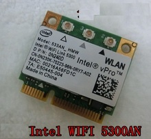 New Network Card for Intel WiFi Link 5300AGN Half Mini PCI-E Card 450Mbps 533AN_HMW 802.11a/b/g/n 2.4/5.0 GHz Wireless Card