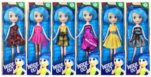 1 unids / 6 estilo Inside Out Doll Fantasy figuras de juguete de felpa de dibujos animados Octonauts las muchachas de la historieta Riley modelo regalo de los cabritos envío gratis C047