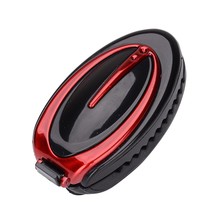 1x Red Color Car Eyeglasses Holder Clip Plastic Ticket Holders Auto Fastener Clip