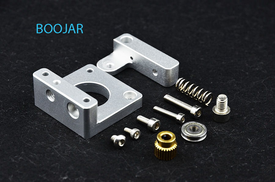 3D printer DIY MK8 extruder kit aluminum block head 3D printer parts single extrusion head nozzle