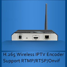 H.265/H.264 Wifi Encoder Wireless IPTV Encoder HDMI Video Encoder for IPTV broadcasting support RTMP RTSP ONVIF