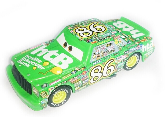 Wholesale Diecast Metal Car No.86 Chick Hicks Original Pixar Cars 2 Toys car
