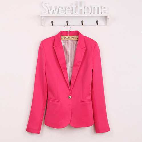 2015 blazer women suit blazer foldable brand jacket made of cotton spandex with lining Vogue refresh