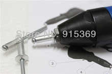 Taladro inalámbrico remachador pop, remache adaptador, taladro herramienta adjunto 3/16 4.8 mm