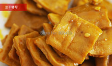 Dried tofu 90g Rich in protein snack chinese food spicy nutrition products soybean Grain Products