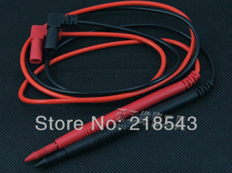 High Precision quality Ultra Pointed Gold Plated Copper 10A Multimeter Probes Test Leads Accessory for IC