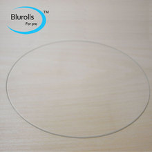 3d printer accessory rostock delta kossel orion borosilicate glass plate round 220mm 3mm thick borosilicate glass top quality