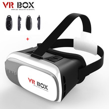 Google Cardboard VR BOX II 2.0 Version VR Virtual Reality 3D Glasses For 3.5″ – 6″ Smart Phone + Bluetooth Controller