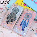 LACK Dynamic Liquid Glitter Sand Quicksand Dream catcher Mandala Phone Cover For Apple iPhone 6 6S