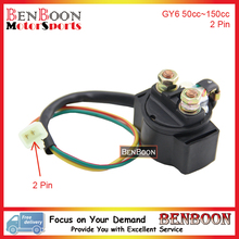 GY6 50cc 150cc Start Solenoid Relay Chinese Scooter Parts ATV Parts Znen Baotian Peace Taotao Icebear Romet, Free Shipping