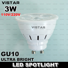 LED spotlights 2W 3W 5W 9W 12W 15W lamp cup GU10 LED bulb downlight 110V240V 220V