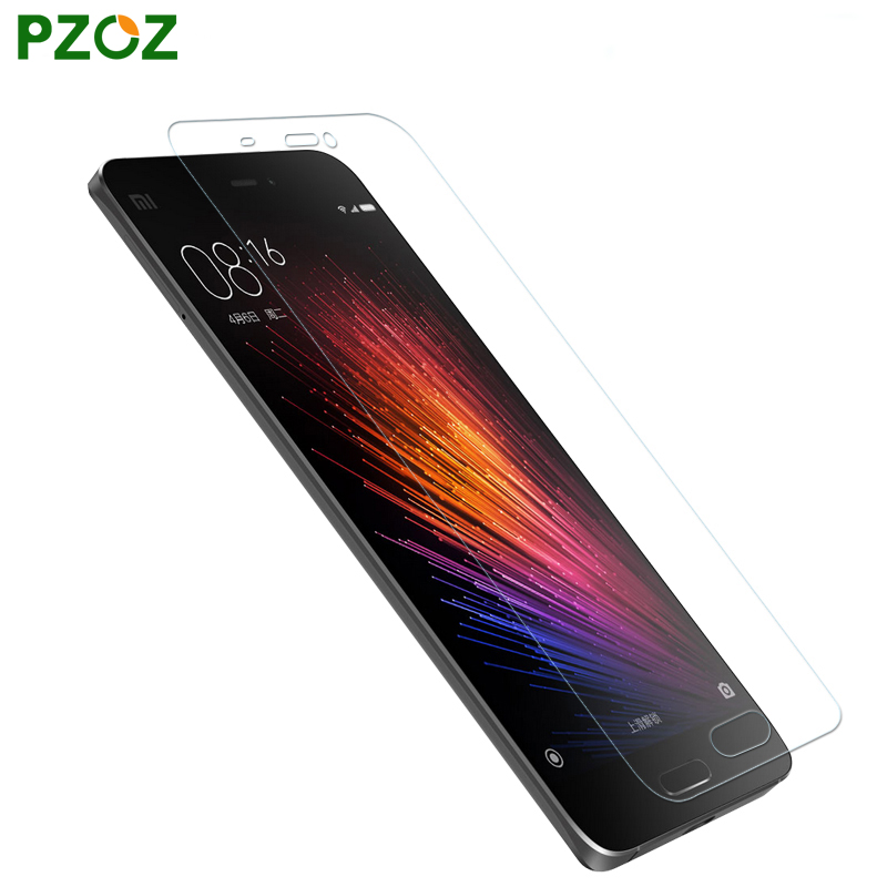PZOZ Xiaomi Mi5 Закаленное Защитное Стекло 2.5D Xiomi Mi5 Экрана протектор HD Прозрачная Пленка Xiaomi Mi5 Pro Xiaomi Mi5 Премьер 5.15