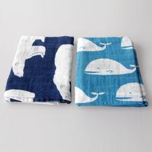 2 pcs /lot Baby Burp Cloths Organic cotton Muslin and Measure 23” x 23” 100% soft cotton Baby Newborns Towel 60x60cm