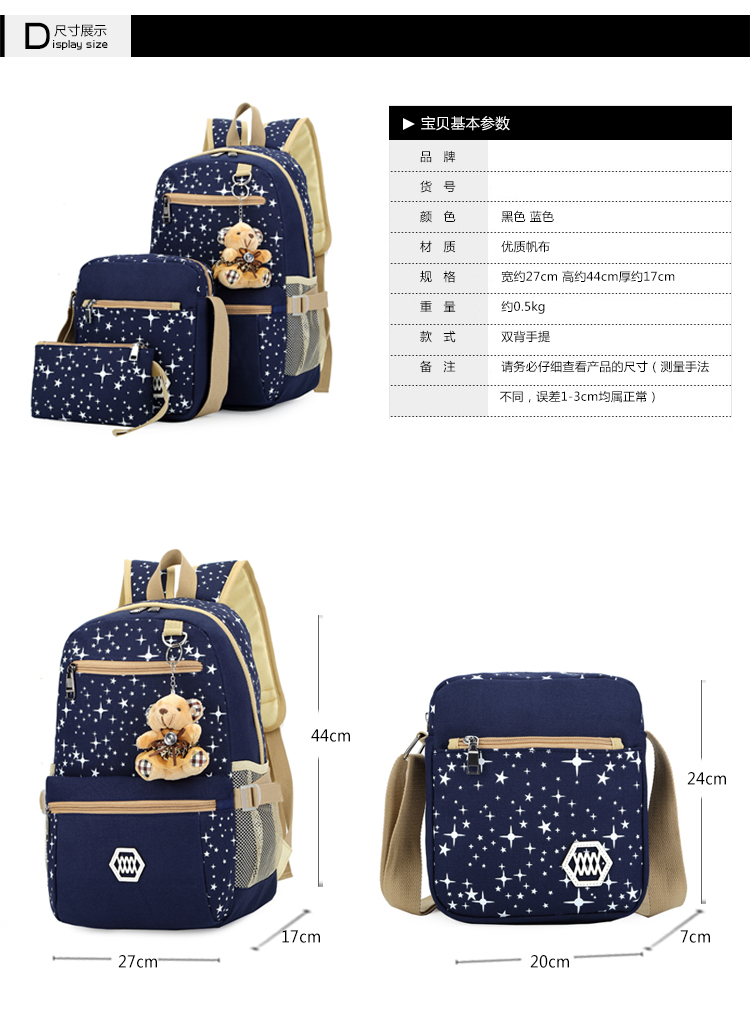 Wholesale A Three Piece Luggage& Bags Fashion Women Canvas ... - 750 x 1024 jpeg 324kB