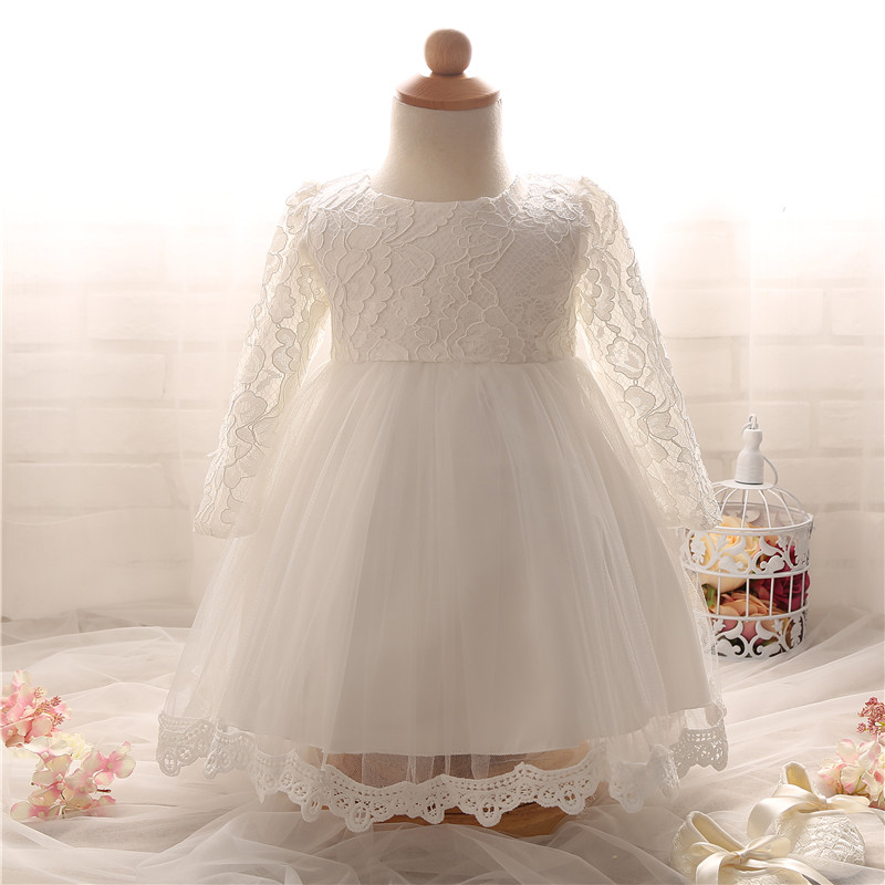 Achetez en Gros à manches longues robe de baptême en Ligne ...
