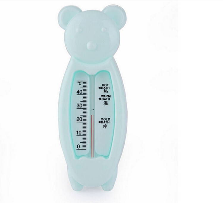0-50 Centigrade Kawaii Bear Infrared Baby bath Water Thermometer Bath Room Temperature Measurement Infant Monitor Termometro (5)