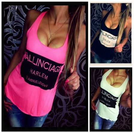 2015-Hot-Sales-Women-Tank-Top-Solid-color-Sleeveless-Letter-Print-Sexy-backless-tops-Casual-t (1)