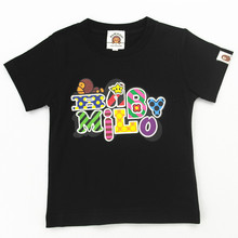 New Summer Baby Kids Boys T Shirt Short Sleeved Tee Bape patten Best Children Tees Cotton