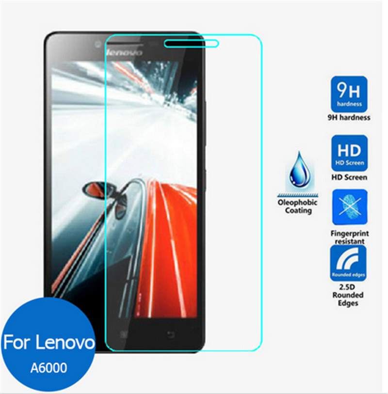 0 3mm Explosion proof Front LCD Front Tempered Glass Film for Lenovo A6000 Screen Protector pelicula