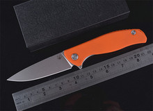 Shirogorov 95 Hati tactics Flipper folding knife D2 steel blade G10 steel handle outdoor survival knife hunting camping EDC tool
