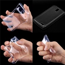 0.3mm Ultra thin Perfect Design Clear Crystal Transparent TPU Gel Soft Cover Case For Lenovo A328 A328T High Quality