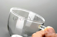 4 sets lot glass coffee tea cups with saucer Espresso cup for coffee tea sets 100ml