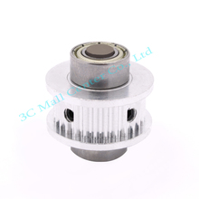 5pcs/lot 3D printers synchronous wheel kit S2M synchronous round 5X11X5 plane bearing