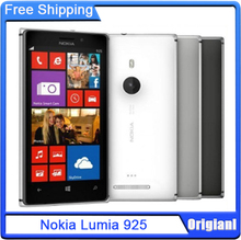 Unlocked Original Nokia Lumia 925 Windows 8 OS mobile phone Dual Core 4 5 WIFI GPS