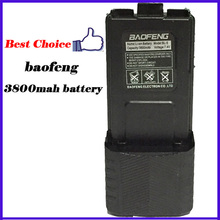Best High Capacity Rechargeable Big 7 4v Li Ion 3800mah Baofeng UV 5r Battery For Baofeng