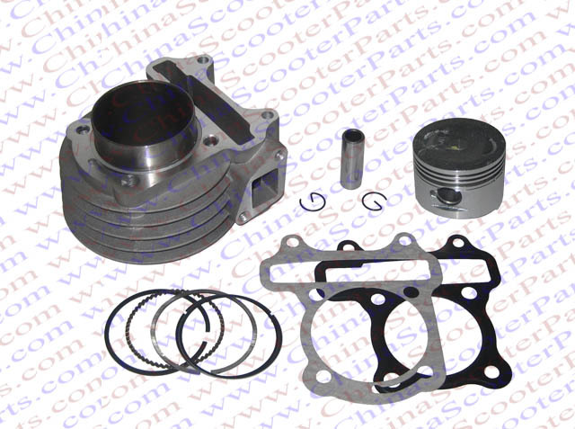 39MM Cylinder Piston Ring Gasket Kit font b GY6 b font 50CC Jonway Jmstar Yiying Wangye