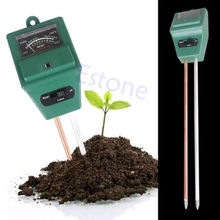 Free Shipping 1PC 3in1 Plant Flowers Soil PH Tester/Moisture/Light Meter