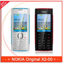 Original Unlocked X2 Original Nokia X2 00 Bluetooth FM JAVA 5MP Cell Phones Free Shipping