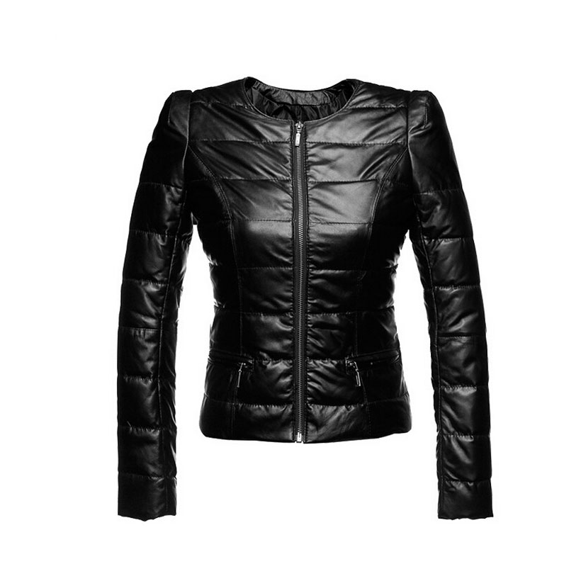 Free shipping women Leather jacket 2013 autumn slim leather coat PU motorcycle jacket ladies army green leather jacket coat