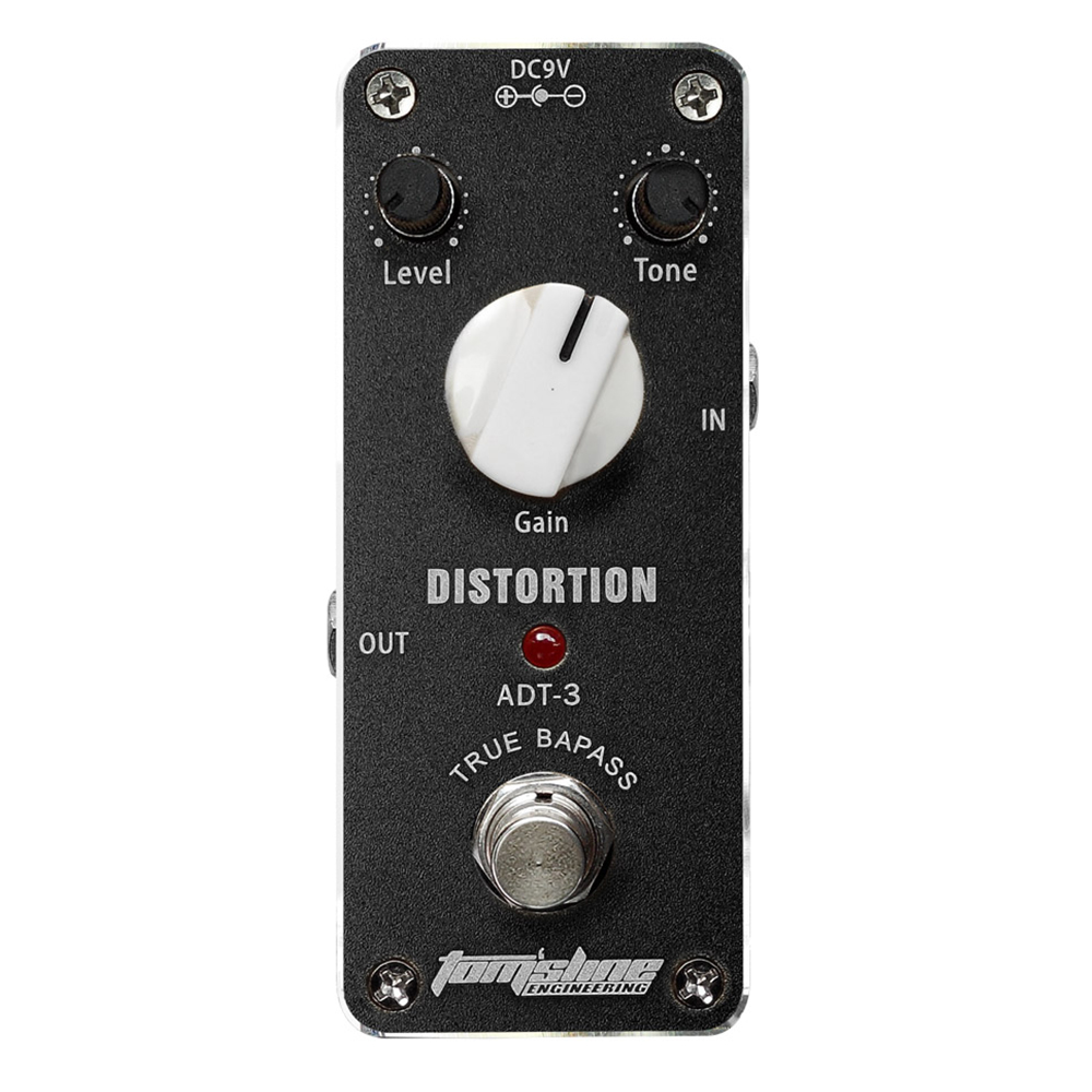 AROMA ADT-3 Distortion guitar effect pedal Mini Analogue Effect True Bypass