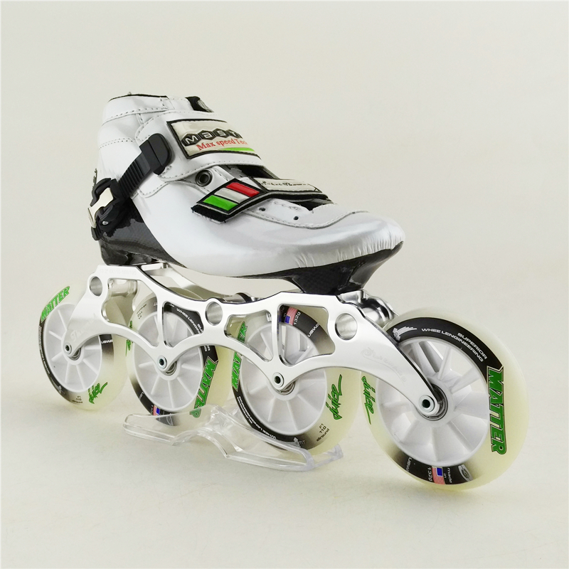 Professional Roller Shoes Speed Roller Inline Skates Speed Skating Roller Skates 4 Inline Wheels