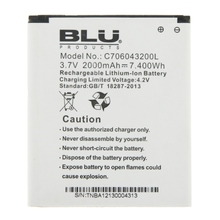 2000mAh High Capacity Li ion Mobile Phone Battery for BLU Studio 5 0 C HD D534