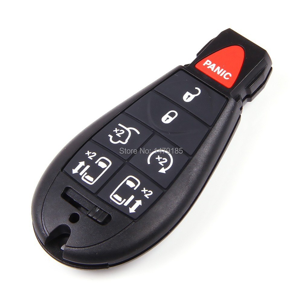 Keyless Remote Replacement Key Fob Shell Case For Chrysler Town Country Dodge Grand Caravan