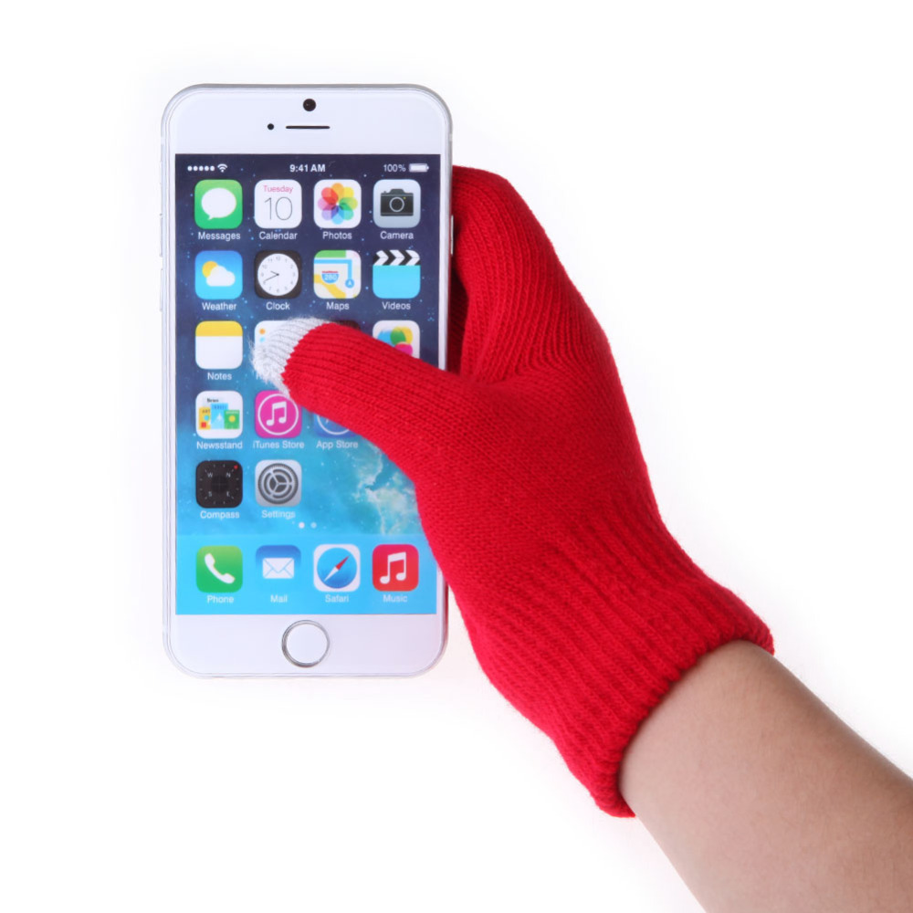 Women Men Touch Screen Soft Cotton Winter Gloves Warmer Smart For All phones Several Colors Free