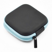 Hot Sales Earphone Headphone Bag High Quality Earbud Carrying Storage Bag Pouch Hard 5 Colors Case